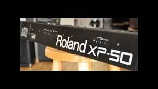 Roland XP50 Synthesizer 'Synth pad & bass' sound demo.