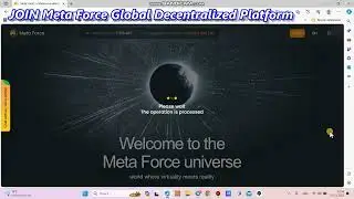 How to log in to your account as a registered member of the Meta Force community