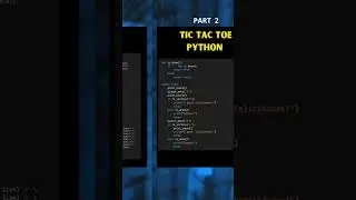 TIC TAC TOE - PYTHON