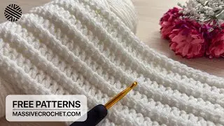 Ridiculously Easy Crochet Pattern for Beginners! 👌🏻 Lovely Crochet Stitch for Baby Blanket & Bag