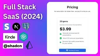 Build Your First SaaS:  Let's make a pricing page - Episode 9 SaaS Tutorial (Next.JS)