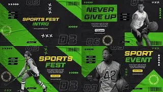 Sports Intro After Effects Template | Get AE, Pr, MoGRT Templates, Illustrations at One Place