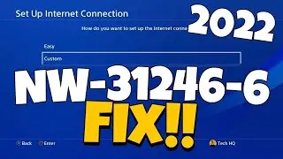 How To Fix PS4 Error Code NW-31246-6 in 2022 | PS4 DNS Error Fix