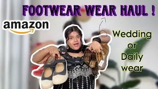 AMAZON Footwear Haul for wedding / Daily 🌸|| Footwear Haul under Budget || missvishakha #amazon