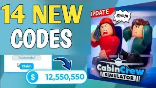 ⚠️NEW⚡ALL WORKING CODES FOR CABIN CREW SIMULATOR IN  2024! ROBLOX CABIN CREW SIMULATOR CODES..