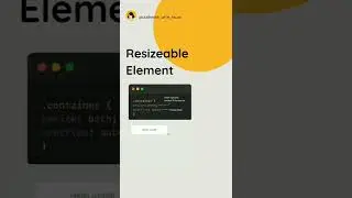 Resizeable element | resize content on media query | responsive design