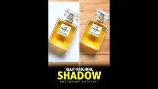 How to Keep Original Shadow in Photoshop Tutorial #tips #tutorial #photoshop #ytshorts #shorts