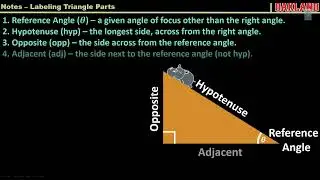 Pythagorean Theorem & Trig Ratios