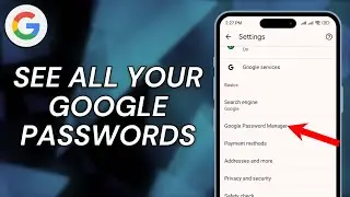 How To Know All Your Passwords Saved In Google Password - Full Guide