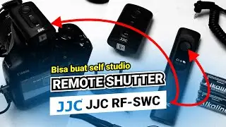 Cobain Remote Shutter JJC RF-SWC - Remote Untuk Self Studio Kamera Sony Canon Nikon Fuji