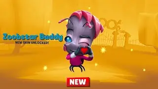 "NEW" Zoobstar Buddy skin | Gameplay | zooba