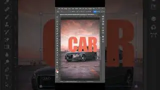 How To Place Text Behind an Object in a Photo in Photoshop #tipsandtricks