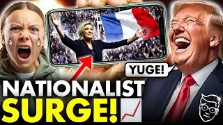 BREAKING: The ‘Trump’ Nationalist Party of France WINS ELECTION in LANDSLIDE 🇫🇷 Macron HUMILIATED