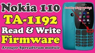 Nokia 110 TA-1192 (24.00.17.01 ) SPD SC6531EFM 100% Tested Flash File Free Download | With Avenger