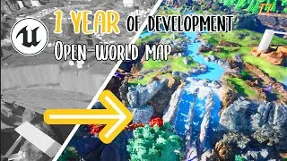 Solo Game dev - 1 Year of development - open world map - lumen and nanite