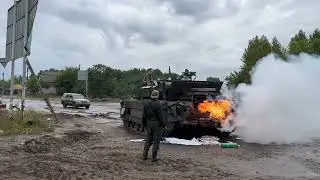 Запуск танка Т-80БВМ