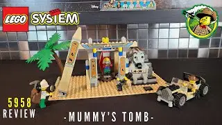 LEGO Adventurers Mummy's Tomb 5958 Review!