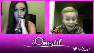 Creepy Special Effects Makeup On Omegle 