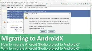 How to Migrate Android Studio Project to AndroidX