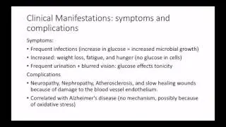 Type II diabetes: Pathophysiology, Diagnostic Tests, Medications, Clinical Manifestations, and etc.