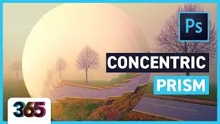 🔴 Concentric Prism | Photoshop Tutorial #171/365