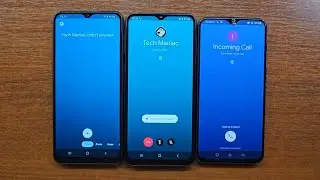 Samsung A04 vs A12 vs OnePlus 6T Google Duo Incoming & Outgoing Voice & Video Calls  + Who's Faster