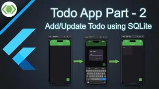 Todo application using Flutter - Part 2