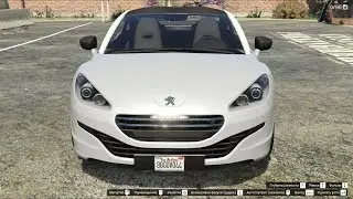 ОБЗОР GTA 5 МОД Peugeot RCZ R 2016 СТРИМ гта 5 авто машина car #авто #car #gta5 #гта5