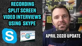 Recording Split Screen Video On Skype **April 2020 Update**