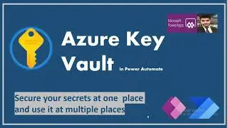 azure key vault in power automate | power app