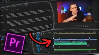 How To Use Text-Based Editing In Premiere Pro | AI TEXT BASED Editing Tutorial!