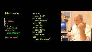 Python for Informatics - Chapter 3 - Conditional Execution