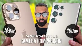 iPhone 16 Pro Max vs Samsung Galaxy S24 Ultra Camera Test Comparison