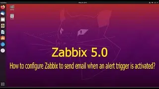 Zabbix send an email when trigger is activated