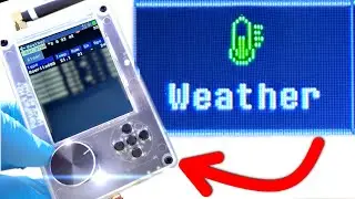 HackRF One Portapack H2+ WEATHER app