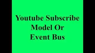 How Youtube subscribe model or Event Bus works in Android Development