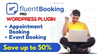 FluentBooking Review 2024 | Save up to 50% | Fluent Booking Discount Coupon Promo Code | WP Ninja