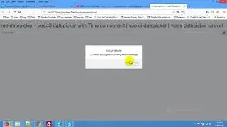 vue datepicker | VueJS datepicker with Time component | vue ui datepicker | vuejs datepicker laravel