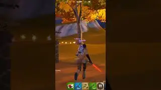 Fortnite Star Wars Princess Leia Red Lightsaber Eliminations & Force Push Kills! Fortnite Shorts