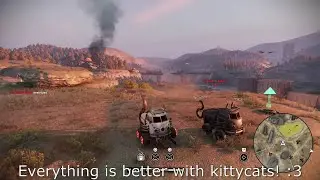 The Misadventures of a Bedlam Cat - Crossout Gameplay PS4 PS5