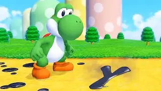 Playable Yoshi in Bowsers Fury (Full Game Walkthrough)