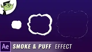 Cartoon Smoke / Puff After Effects Tutorial