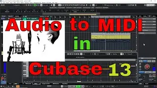 Audio to MIDI Options in Cubase 13