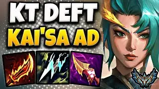 Kaisa vs Xayah ADC [ KT Deft ] Patch 14.18 Korea Challenger ✅