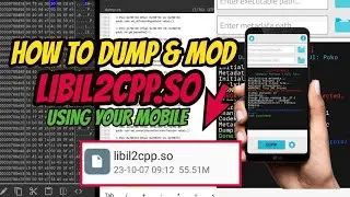 How to dump & mod libil2cpp.so using your phone 🔥