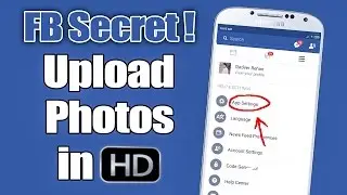 How to Upload photos or video on Facebook in HD - Urdu / Hindi