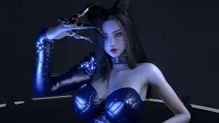 VAM MMD Ahri Heart Attack 4K