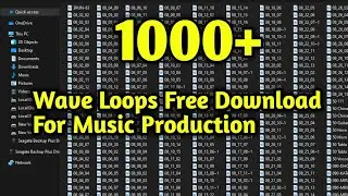 1000+ Samples Loops Packs For Free 🔥🔥| Free best loops Pack Download