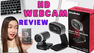 HD WEBCAM for online classes (AVerMedia PW3100 & A4tech HD 1080p review) | Guela.M