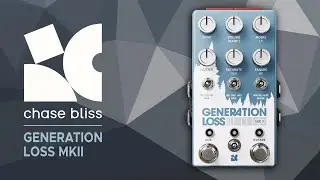 Chase Bliss Generation Loss MKII Sound Demo (no talking) with Synths: Circuit Tracks / Roland S-1